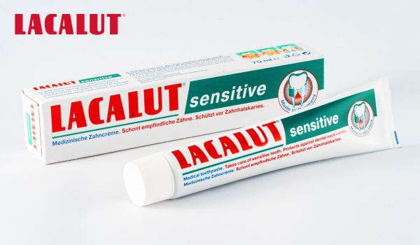 kem đánh răng Lacalut Sensitive dành riêng cho răng ê buốt